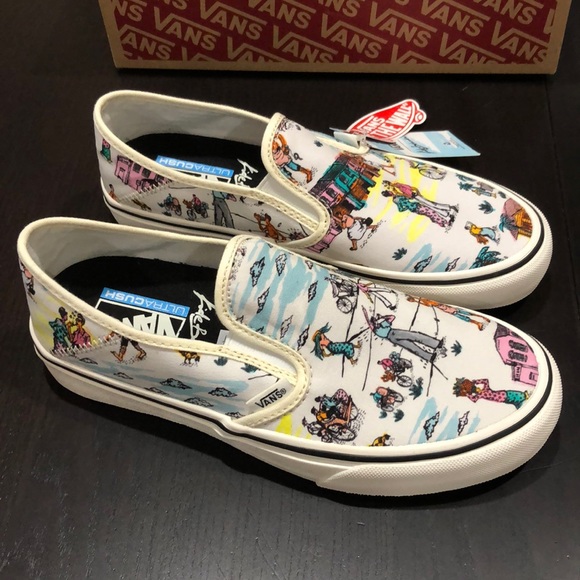 vans kide slip on